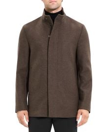 Theory Clarence Wool Melton Coat Bloomingdales at Bloomingdales