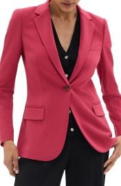 Theory Classic Staple Blazer in Deep Rose at Nordstrom Rack