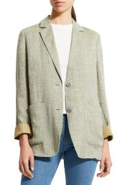 Theory Combo Patch Pocket Blazer in Willow Melange  at Nordstrom