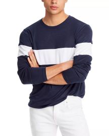 Theory Contrast Stripe Sweater Bloomingdales at Bloomingdales