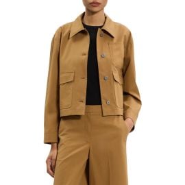 Theory Cotton Crop Work Jacket at Nordstrom