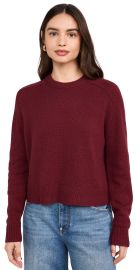 Theory Cropped Cashmere Pullover Sweater Cordovan S at Shopbop