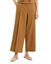 Theory Deep Pleated Pants Bloomingdales at Bloomingdales