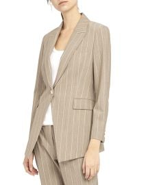 Theory Etiennette Traceable Wool Striped Blazer at Neiman Marcus