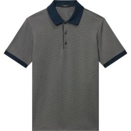 Theory Geometric Jacquard Polo at Nordstrom