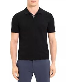 Theory Goris Stretch Knit Polo Shirt at Bloomingdales