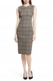 Theory Hadfield B Power Sheath Dress at Nordstrom