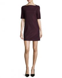 Theory Harkin Half-Sleeve Shift Dress at Neiman Marcus