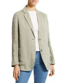 Theory Hemp Blazer   Bloomingdales at Bloomingdales