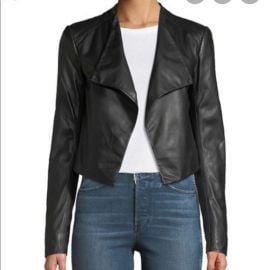 Theory Jackets amp Coats Theory Black Leather Jacket Poshmark at Poshmark
