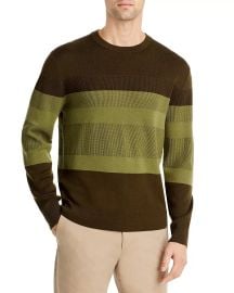 Theory Kamren Colorblocked Crewneck Sweater   Bloomingdales at Bloomingdales