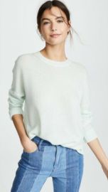 Theory Karenia Sweater in Opal Green at Shopbop