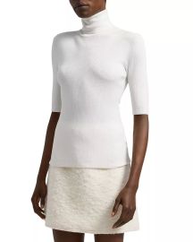 Theory Leenda B Merino Wool Turtleneck Top Bloomingdales at Bloomingdales