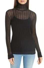 Theory Lory Sheer Turtleneck at Nordstrom