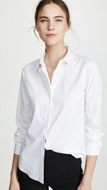 Theory Luxe Tenia Button Down Blouse at Shopbop