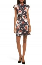 Theory Mod Belted Floral Dress at Nordstrom