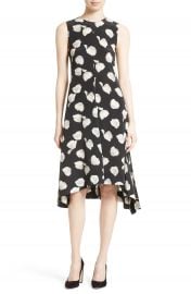 Theory Nophella B Harper Print Silk Dress at Nordstrom