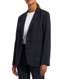 Theory Oversized Plaid Blazer   Bloomingdales at Bloomingdales