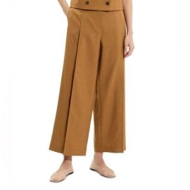 Theory Pants amp Jumpsuits Theory Deep Pleated Pants In Copper Vest Also Available For Sale In Size 6 Poshmark at Poshmark