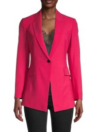 Theory Peak Lapel Wool-Blend Blazer on SALE at Saks Off 5th