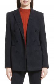 Theory Pinstripe Power Blazer at Nordstrom