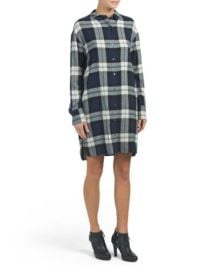 Theory Plaid Shirtdress at eBay