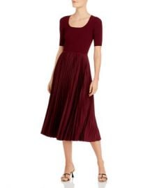 Theory Pleated Midi Dress Women - Bloomingdale s at Bloomingdales