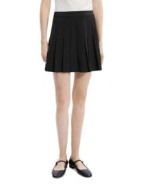 Theory Pleated Mini Skirt Bloomingdales at Bloomingdales