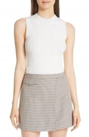 Theory Pointelle Knit Shell   Nordstrom at Nordstrom