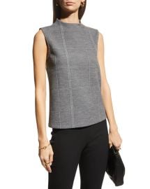 Theory Reagan Knit Sleeveless Top at Neiman Marcus