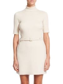 Theory Rib-Knit Wool-Blend Combo Dress on SALE at Saks Off 5th