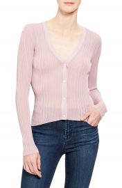 Theory Ribbed Cardigan   Nordstrom at Nordstrom