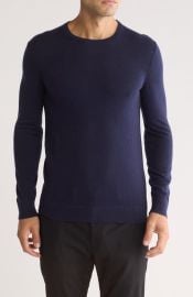 Theory Riland Harman Wool Blend Sweater in Charcoal at Nordstrom Rack at Nordstrom Rack
