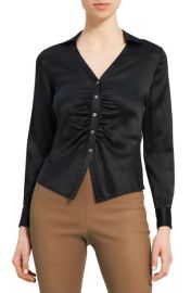 Theory Ruched Shirt Bloomingdales at Bloomingdales