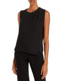 Theory Silk Shoulder Drape Top  Women - Bloomingdale s at Bloomingdales