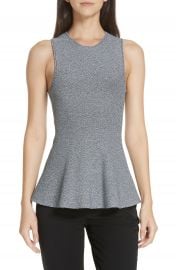 Theory Sleeveless Peplum Top at Nordstrom