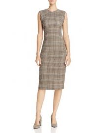 Theory Stretch Wool Sheath Dress at Bloomingdales