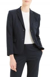 Theory Stripe Shrunken Blazer   Nordstrom at Nordstrom