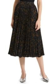 Theory Sunburst Pleated Midi Skirt at Nordstrom