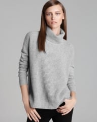 WornOnTV: Emily’s grey waffle knit turtleneck sweater on Revenge ...