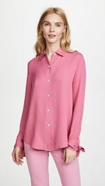 Theory Tie Cuff Shirt at Shopbop