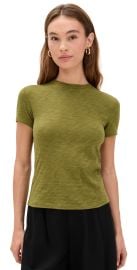 Theory Tiny Tee 2 Avocado M at Shopbop