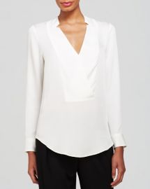 Theory Top - Corbette Double Georgette Silk at Bloomingdales