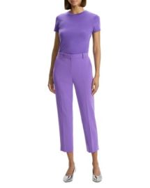 Theory Treeca Admiral Slim Ankle Pants Bloomingdales at Bloomingdales