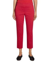 Theory Treeca Good Linen Pull-On Pants Bloomingdales at Bloomingdales