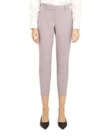 Theory Treeca Wool-Blend Cropped Pants Bloomingdales at Bloomingdales