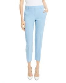 Theory Treeca Wool-Blend Cropped Pants Women - Bloomingdale s at Bloomingdales