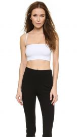 Theory Tubular Bari Tube Top White at Shopbop