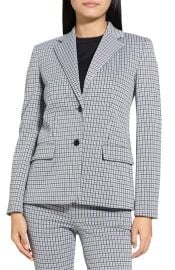 Theory Two-Button Blazer in Fog Multi at Nordstrom Rack at Nordstrom Rack