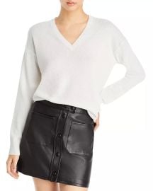 Theory V Neck Cashmere Sweater Bloomingdales at Bloomingdales